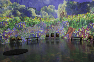 Immersive displays at the enchanting Claude Monet exhibit