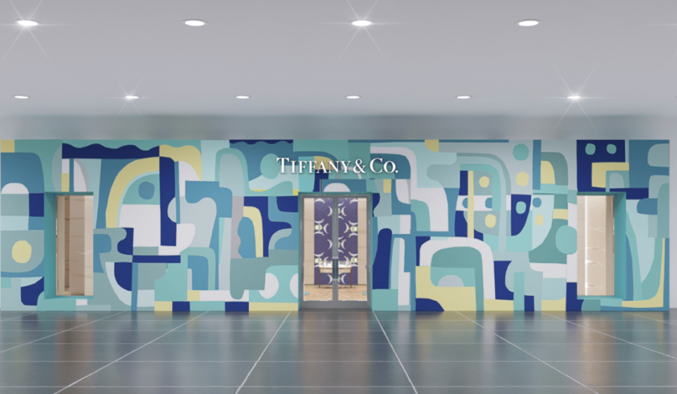 The Latest Tiffany & Co. Store Lands In Atl With Local Artist Painted Storefront