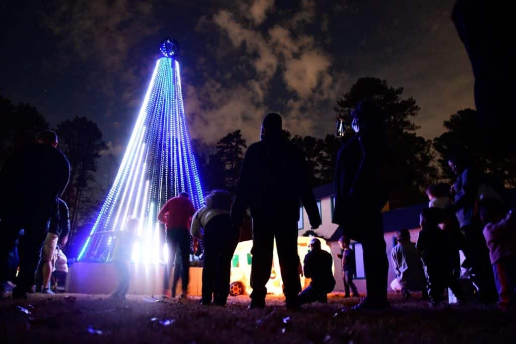 Free holiday lights show in Dunwoody