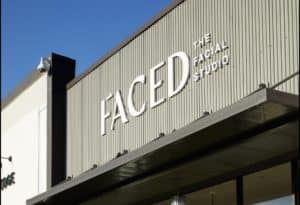 Exterior of Faced Studio in Westside Provisions