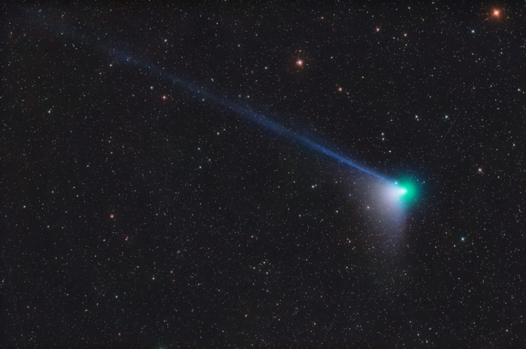 Keep Your Eye On The Sky For A Rare Sighting Of A Green Comet