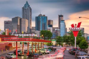 Midtown Atlanta's The Varsity drive-in diner
