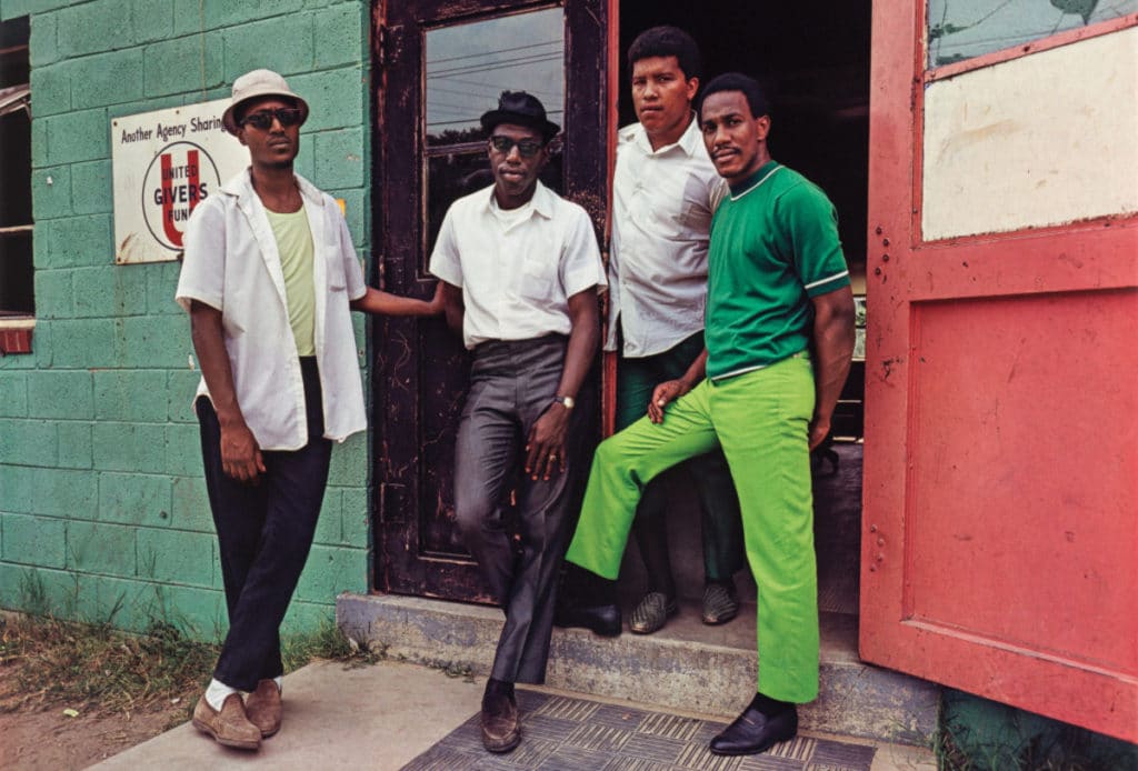 Four Young Men, Washington, DC, 1968 by Evelyn Hofer