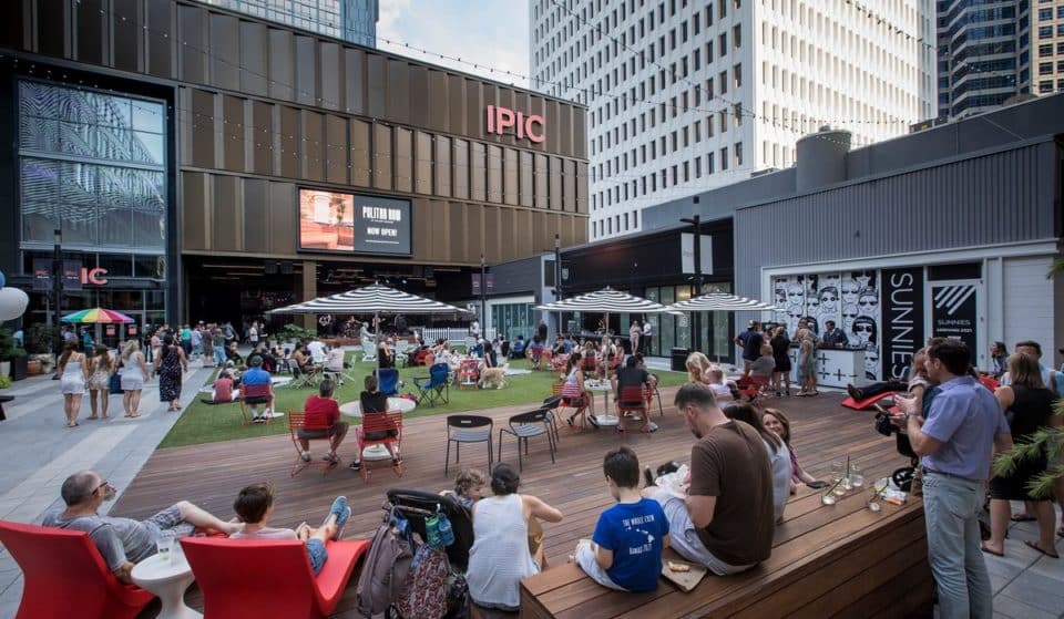 Cheer On The Braves For Free From Midtown Atlanta’s Outdoor ‘Living Room’