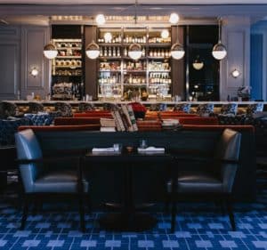 Beautiful interiors inside Atlanta's beloved Bar Margot