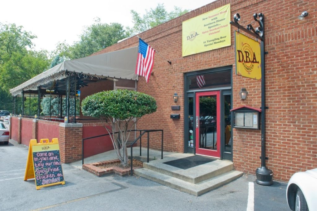 Outside Atlanta's adored D.B.A Barbeque