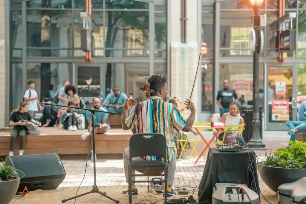 Free concerts in Downtown Atlanta