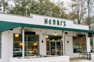 Exteriors at Henri’s Bakery & Deli