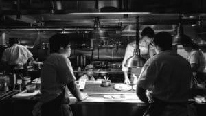 chefs in the kitchen at Lazy Betty